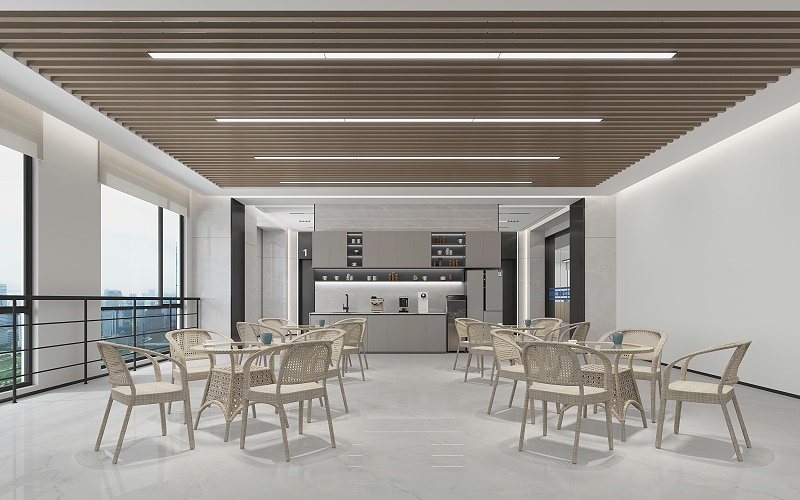 休閑區(qū)裝修設(shè)計效果圖-深圳文豐裝飾