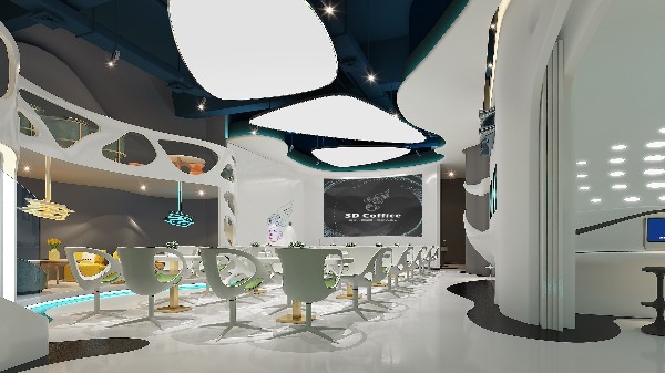 小資咖啡館屢見(jiàn)不鮮，這樣的3D coffice你有見(jiàn)過(guò)嗎？