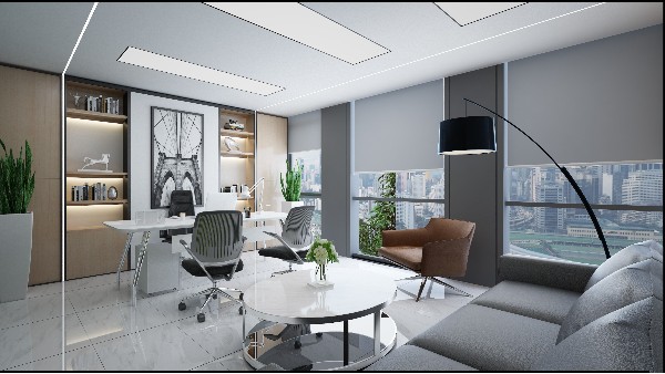 目前比較流行的辦公室裝修設(shè)計風(fēng)格有哪些?（雅致主義風(fēng)）