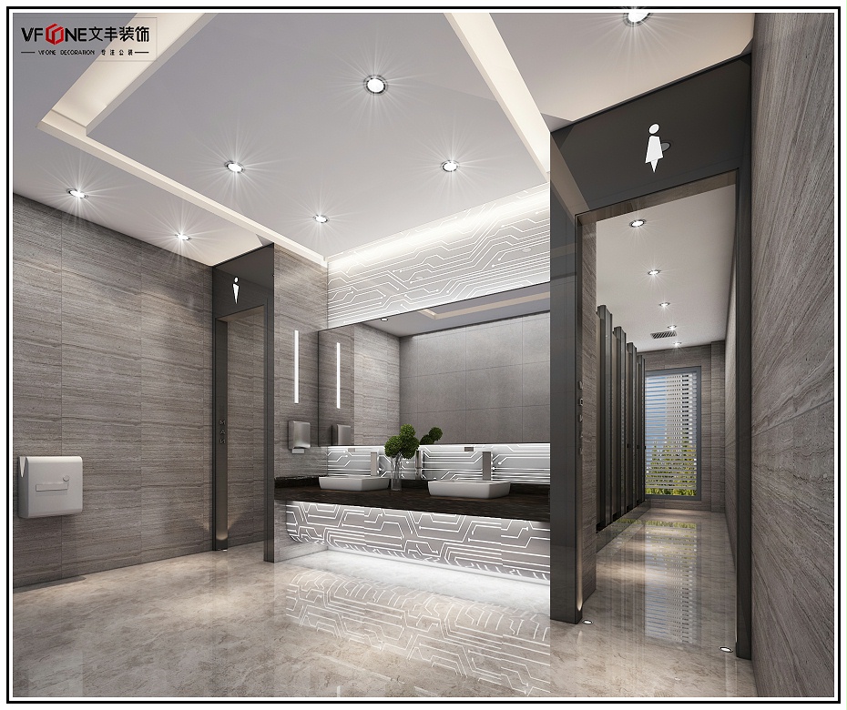 辦公室裝修_洗手間設(shè)計(jì)效果圖